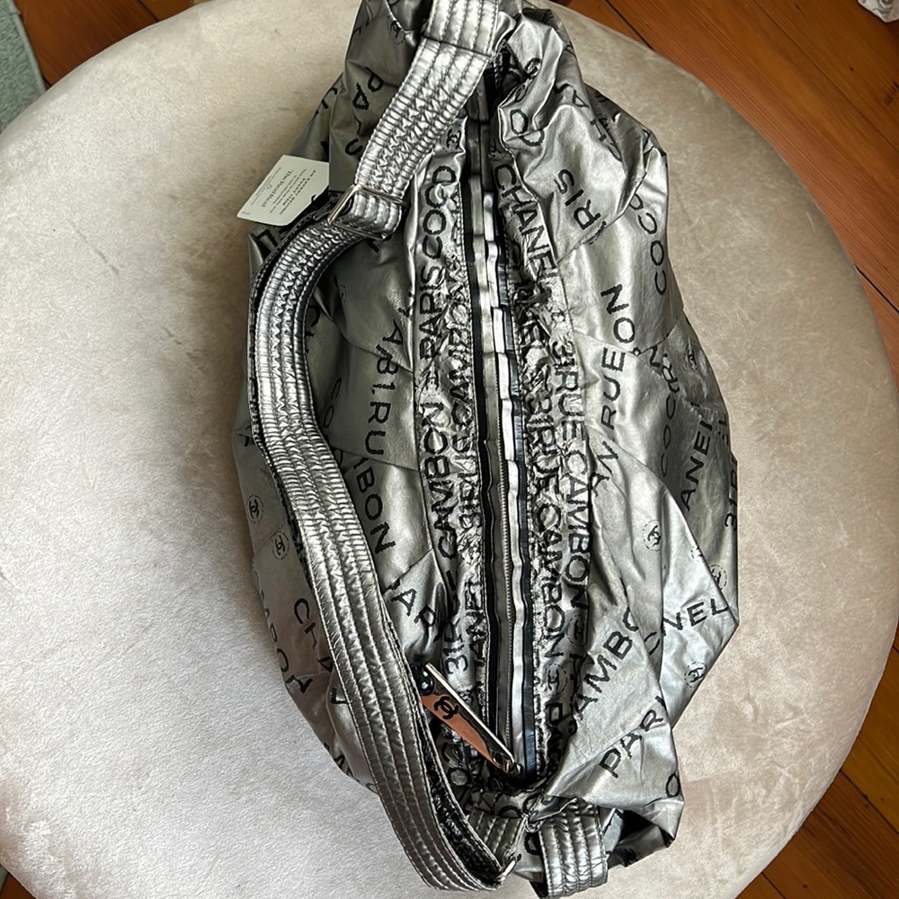 *TRADED* CHANEL Metallic Unlimited Ligne 31 Rue Cambon Coco Weekender Bag - Picture 11 of 11